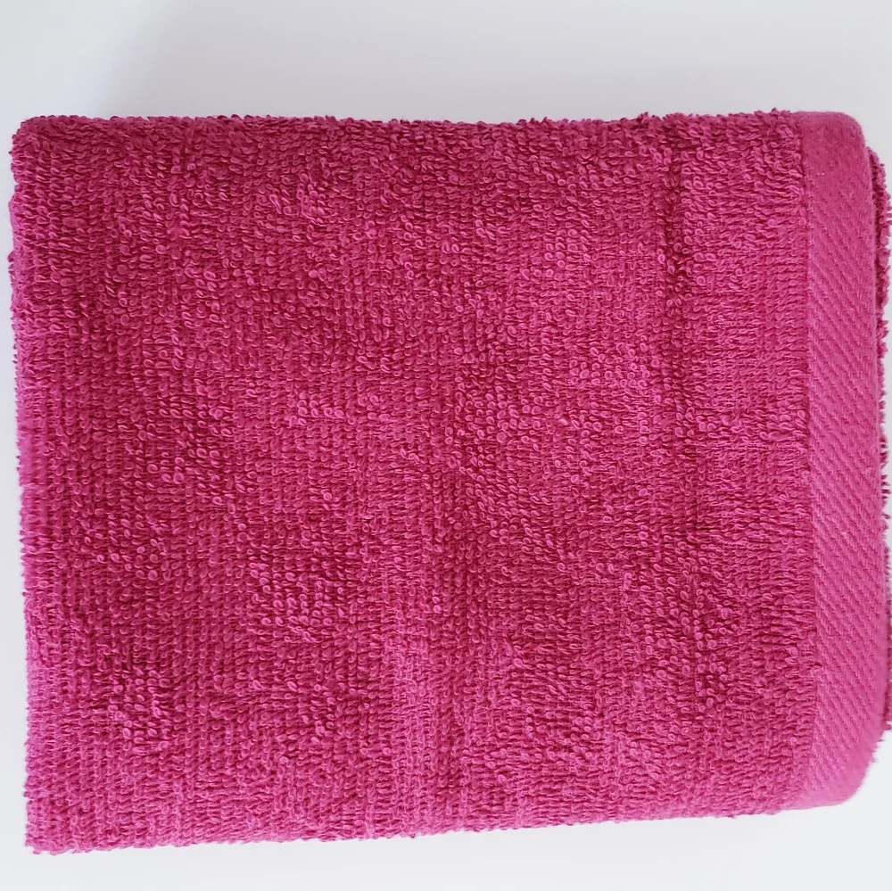 ❤️NEW!❤️ #0919-C ■Burgundy Hang'N'Snap HAND Towel 🤍Select your snap